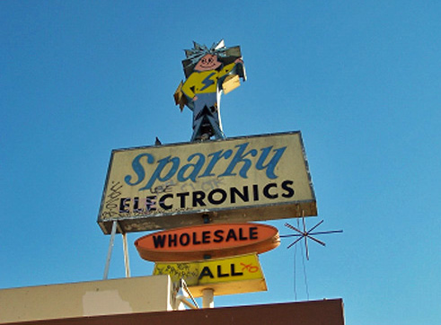 Sparky Sign